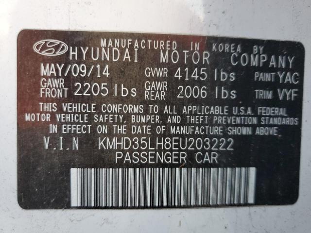 Photo 11 VIN: KMHD35LH8EU203222 - HYUNDAI ELANTRA GT 