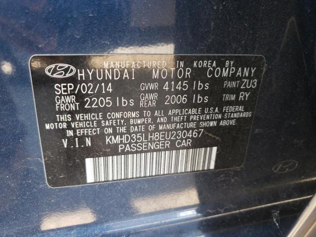 Photo 12 VIN: KMHD35LH8EU230467 - HYUNDAI ELANTRA GT 