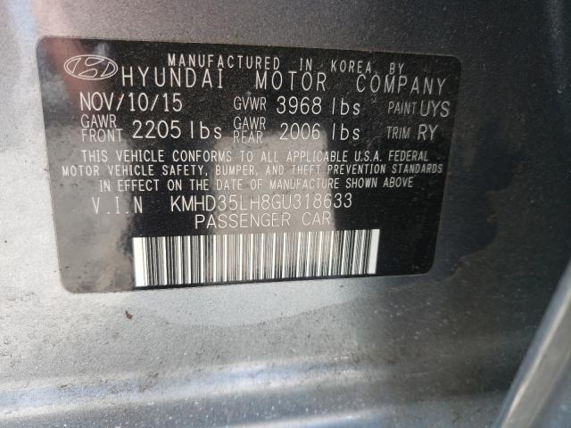 Photo 9 VIN: KMHD35LH8GU318633 - HYUNDAI ELANTRA GT 