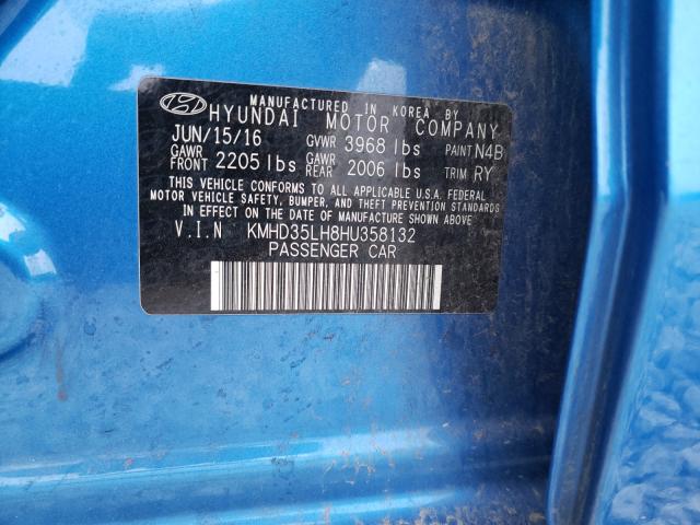 Photo 9 VIN: KMHD35LH8HU358132 - HYUNDAI ELANTRA GT 