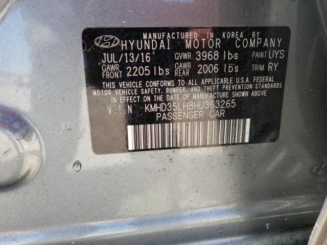 Photo 9 VIN: KMHD35LH8HU363265 - HYUNDAI ELANTRA GT 