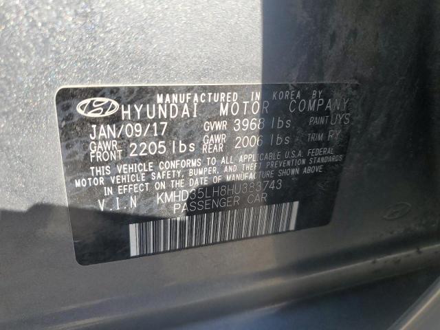 Photo 11 VIN: KMHD35LH8HU383743 - HYUNDAI ELANTRA GT 