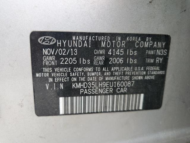 Photo 11 VIN: KMHD35LH9EU160087 - HYUNDAI ELANTRA 