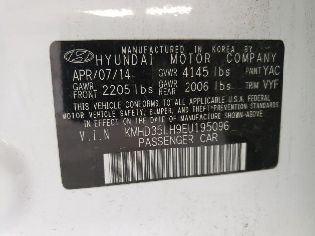 Photo 9 VIN: KMHD35LH9EU195096 - HYUNDAI ELANTRA GT 