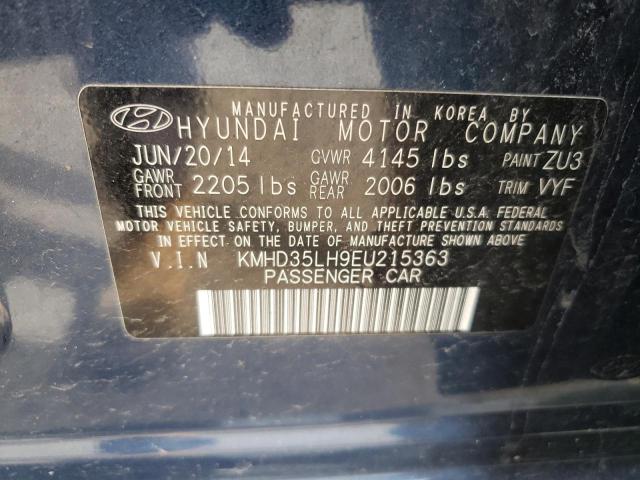 Photo 9 VIN: KMHD35LH9EU215363 - HYUNDAI ELANTRA GT 