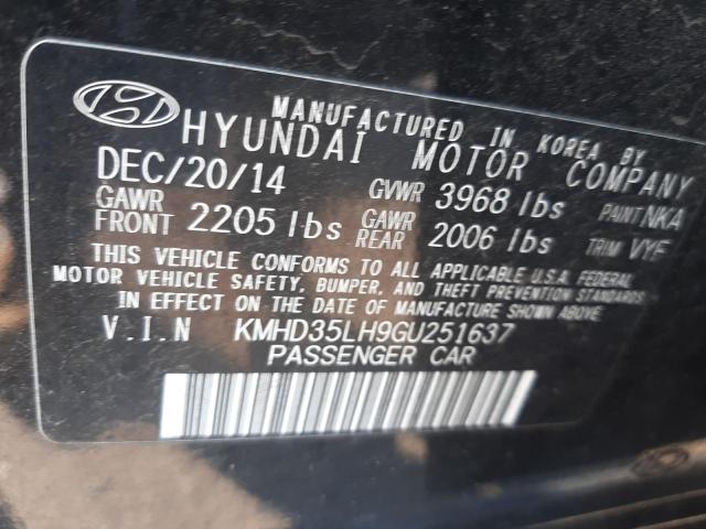 Photo 11 VIN: KMHD35LH9GU251637 - HYUNDAI ELANTRA 