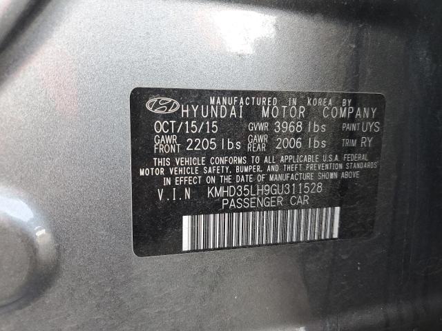 Photo 12 VIN: KMHD35LH9GU311528 - HYUNDAI ELANTRA GT 