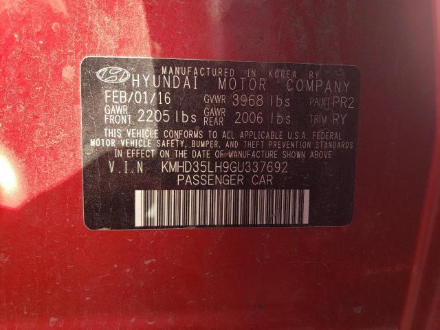 Photo 9 VIN: KMHD35LH9GU337692 - HYUNDAI ELANTRA GT 