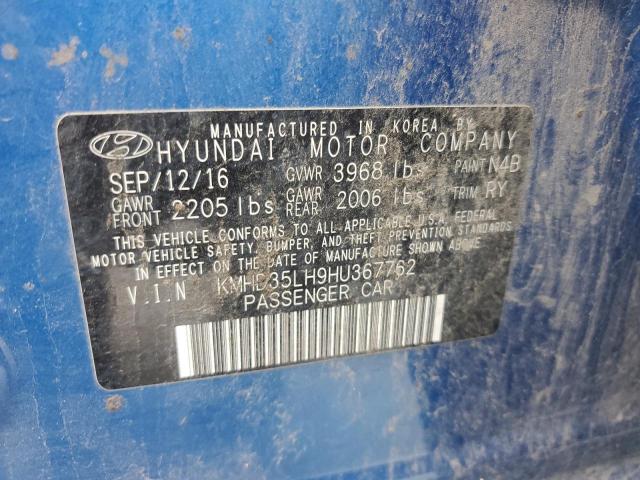 Photo 11 VIN: KMHD35LH9HU367762 - HYUNDAI ELANTRA 