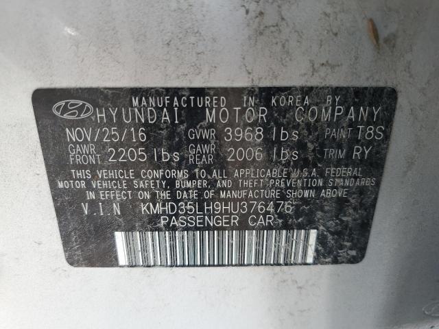 Photo 12 VIN: KMHD35LH9HU376476 - HYUNDAI ELANTRA GT 