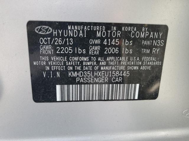 Photo 12 VIN: KMHD35LHXEU158445 - HYUNDAI ELANTRA 