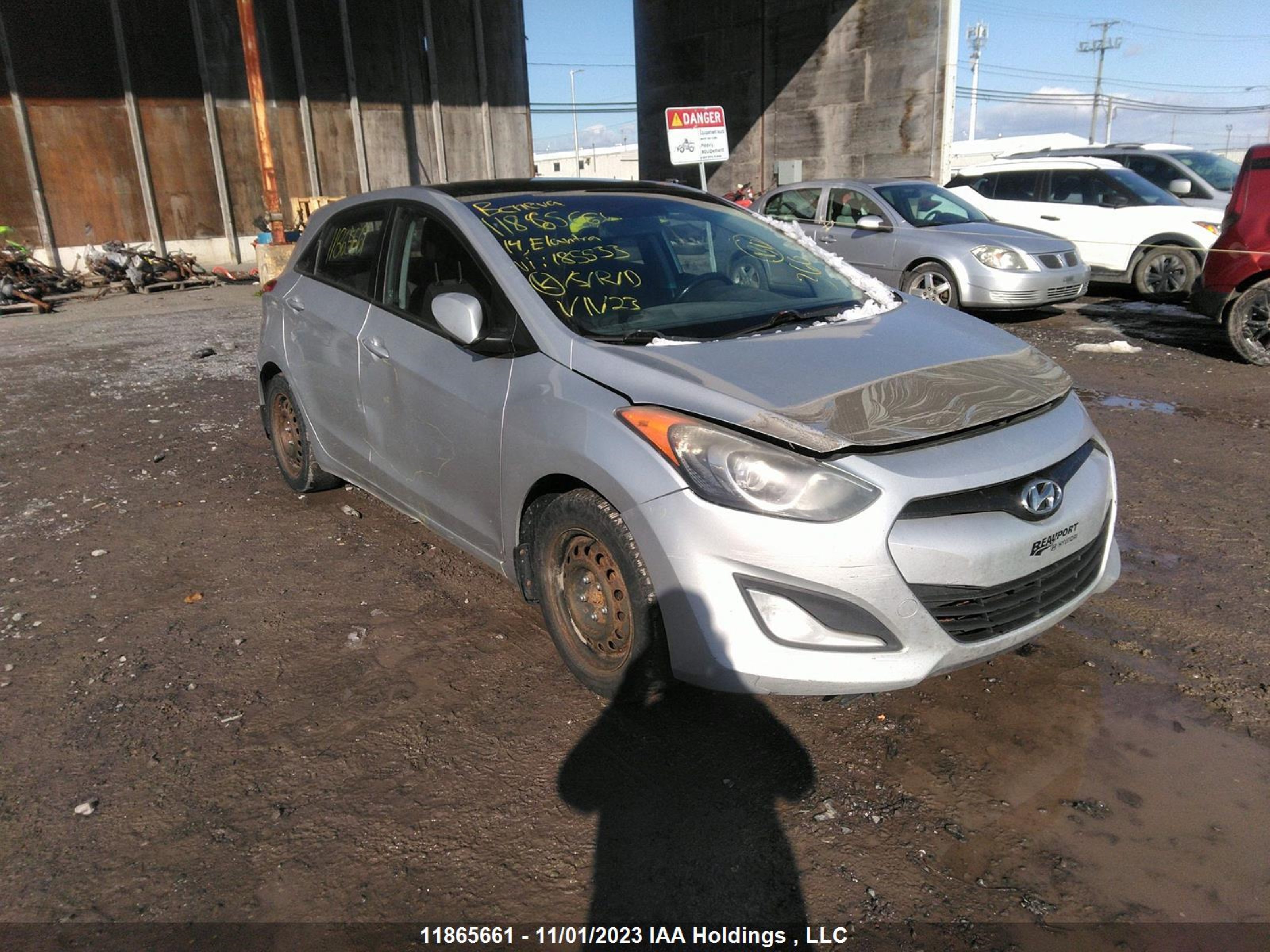 Photo 0 VIN: KMHD35LHXEU185533 - HYUNDAI ELANTRA 