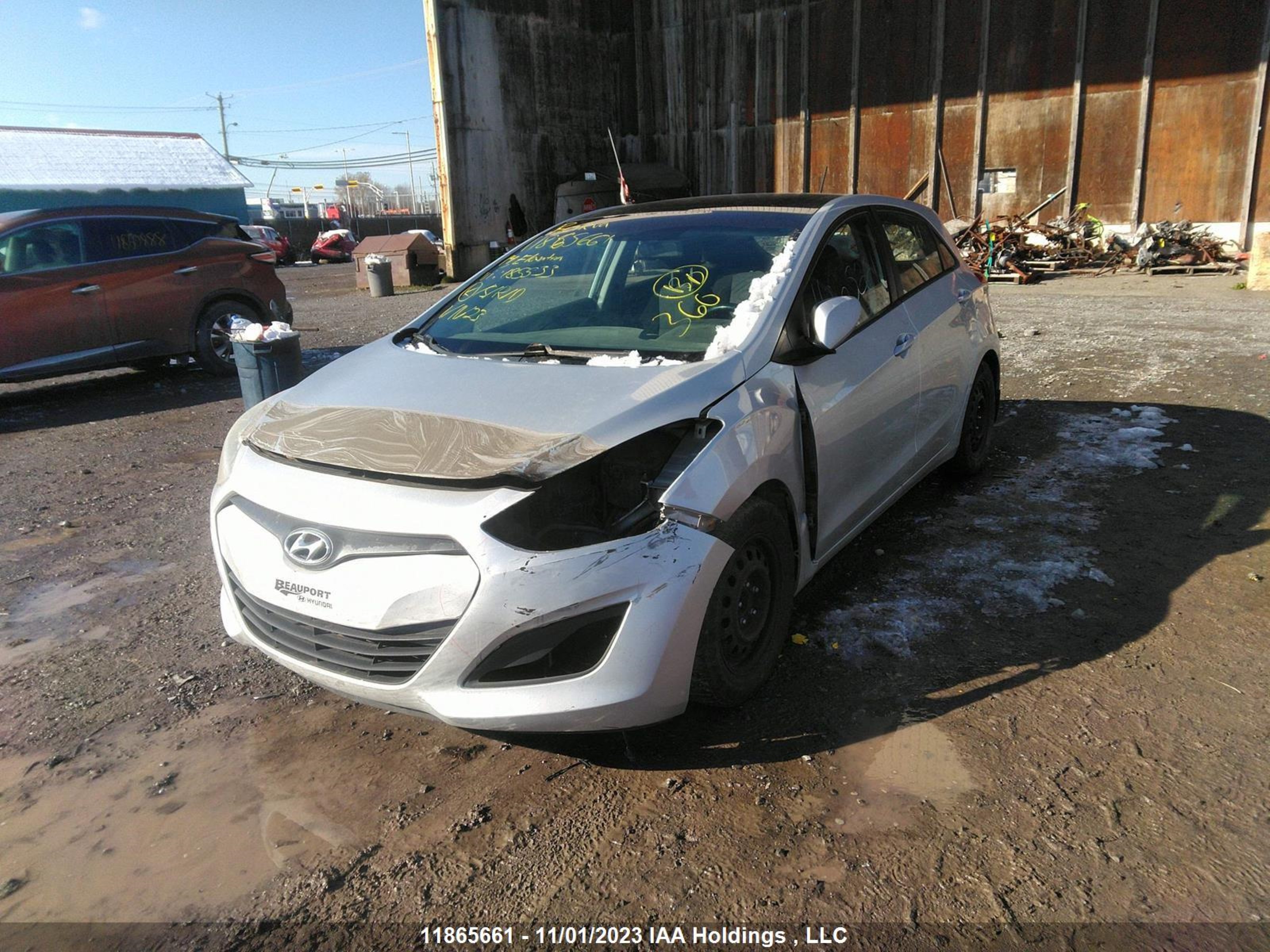 Photo 1 VIN: KMHD35LHXEU185533 - HYUNDAI ELANTRA 