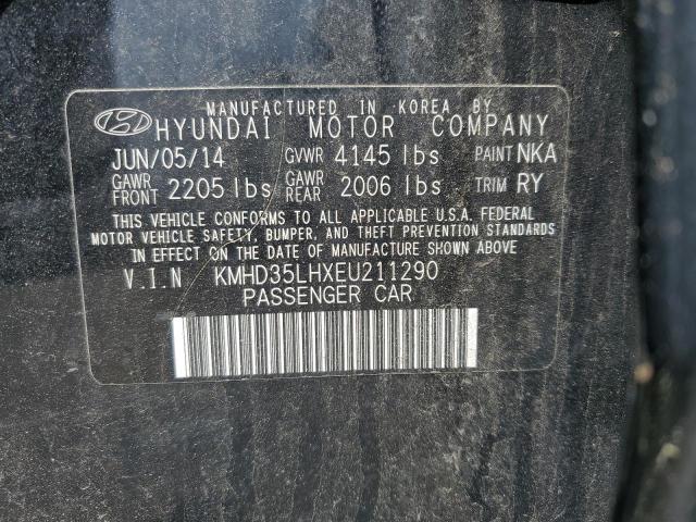 Photo 11 VIN: KMHD35LHXEU211290 - HYUNDAI ELANTRA 