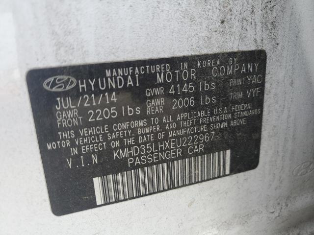 Photo 11 VIN: KMHD35LHXEU222967 - HYUNDAI ELANTRA GT 