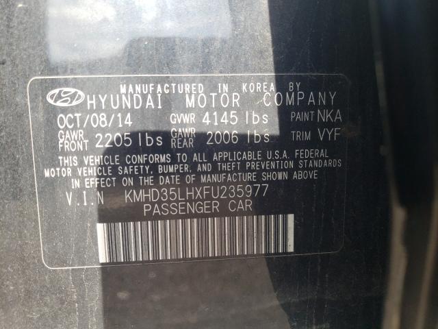 Photo 9 VIN: KMHD35LHXFU235977 - HYUNDAI ELANTRA GT 