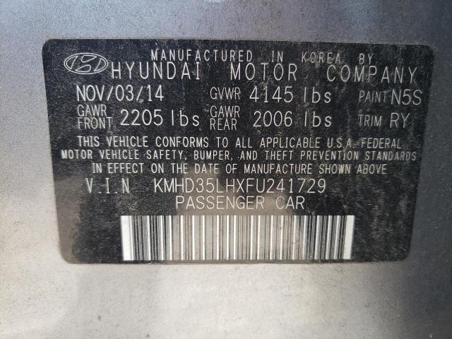 Photo 11 VIN: KMHD35LHXFU241729 - HYUNDAI ELANTRA GT 