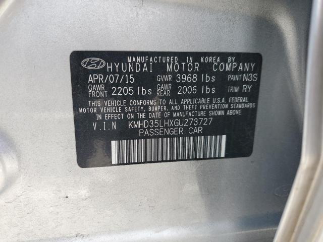 Photo 11 VIN: KMHD35LHXGU273727 - HYUNDAI ELANTRA GT 