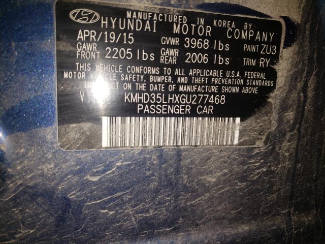 Photo 9 VIN: KMHD35LHXGU277468 - HYUNDAI ELANTRA GT 