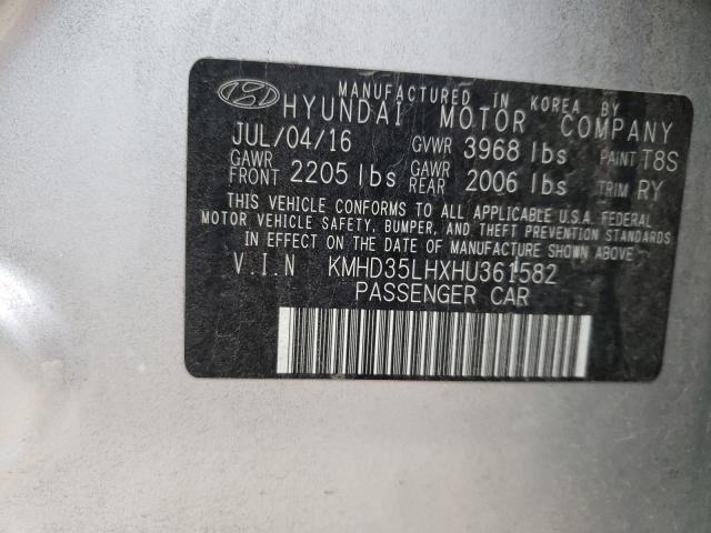 Photo 9 VIN: KMHD35LHXHU361582 - HYUNDAI ELANTRA GT 