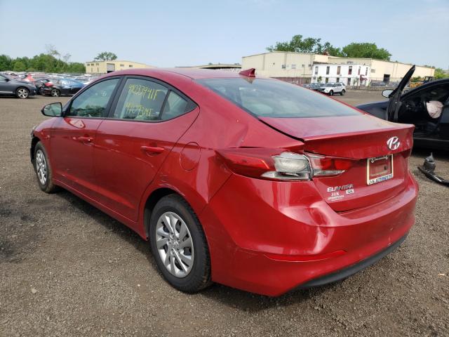 Photo 2 VIN: KMHD74LF0HU123236 - HYUNDAI ELANTRA SE 