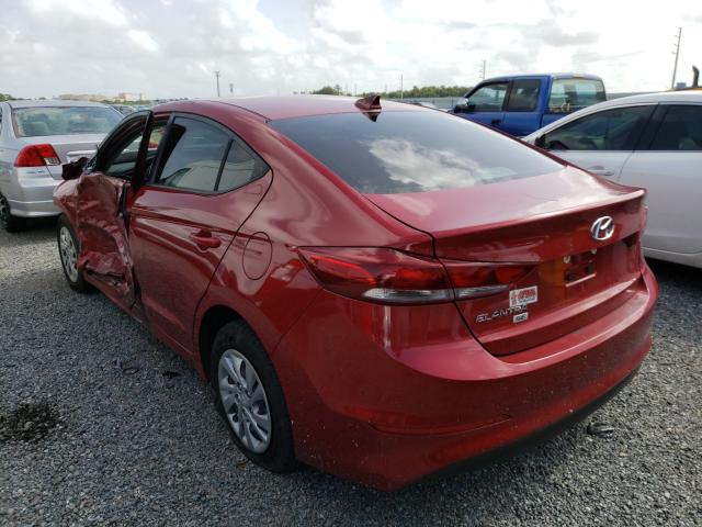 Photo 2 VIN: KMHD74LF0HU351267 - HYUNDAI ELANTRA 