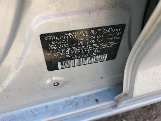 Photo 11 VIN: KMHD74LF1JU490944 - HYUNDAI ELANTRA SE 