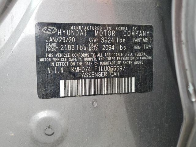 Photo 11 VIN: KMHD74LF1LU066697 - HYUNDAI ELANTRA SE 