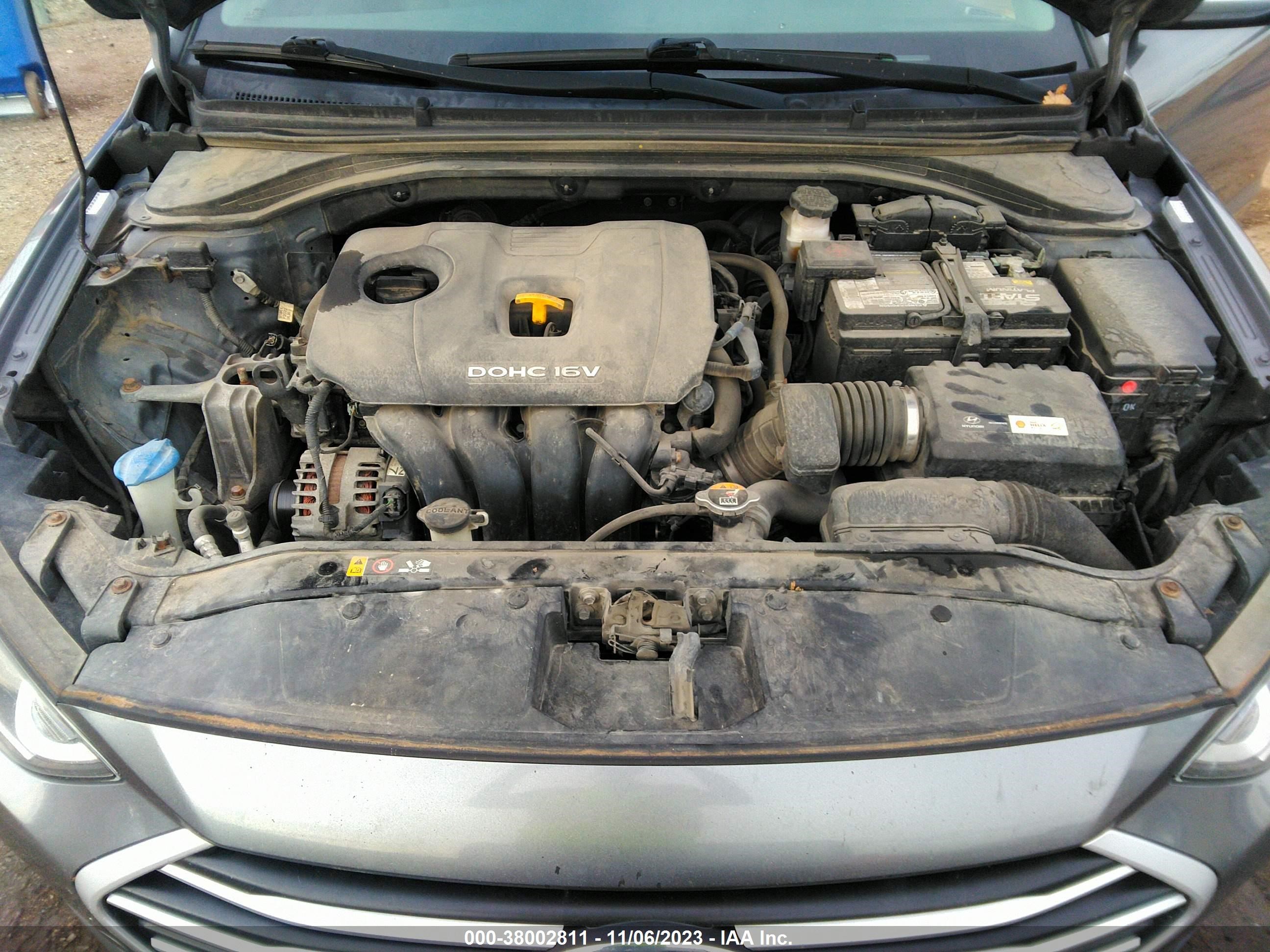 Photo 9 VIN: KMHD74LF2HU095813 - HYUNDAI ELANTRA 