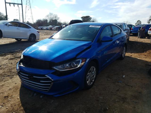 Photo 1 VIN: KMHD74LF2HU097190 - HYUNDAI ELANTRA SE 