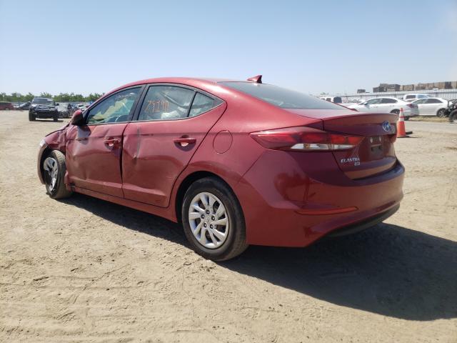 Photo 2 VIN: KMHD74LF2HU111900 - HYUNDAI ELANTRA SE 