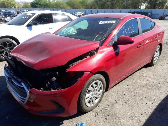 Photo 1 VIN: KMHD74LF2HU385484 - HYUNDAI ELANTRA SE 