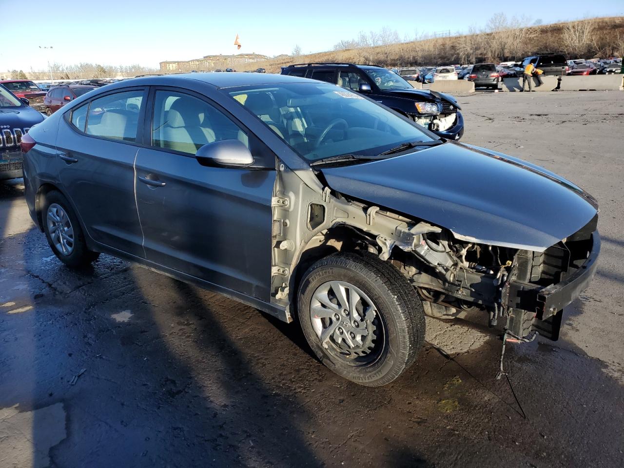 Photo 3 VIN: KMHD74LF2HU427314 - HYUNDAI ELANTRA 