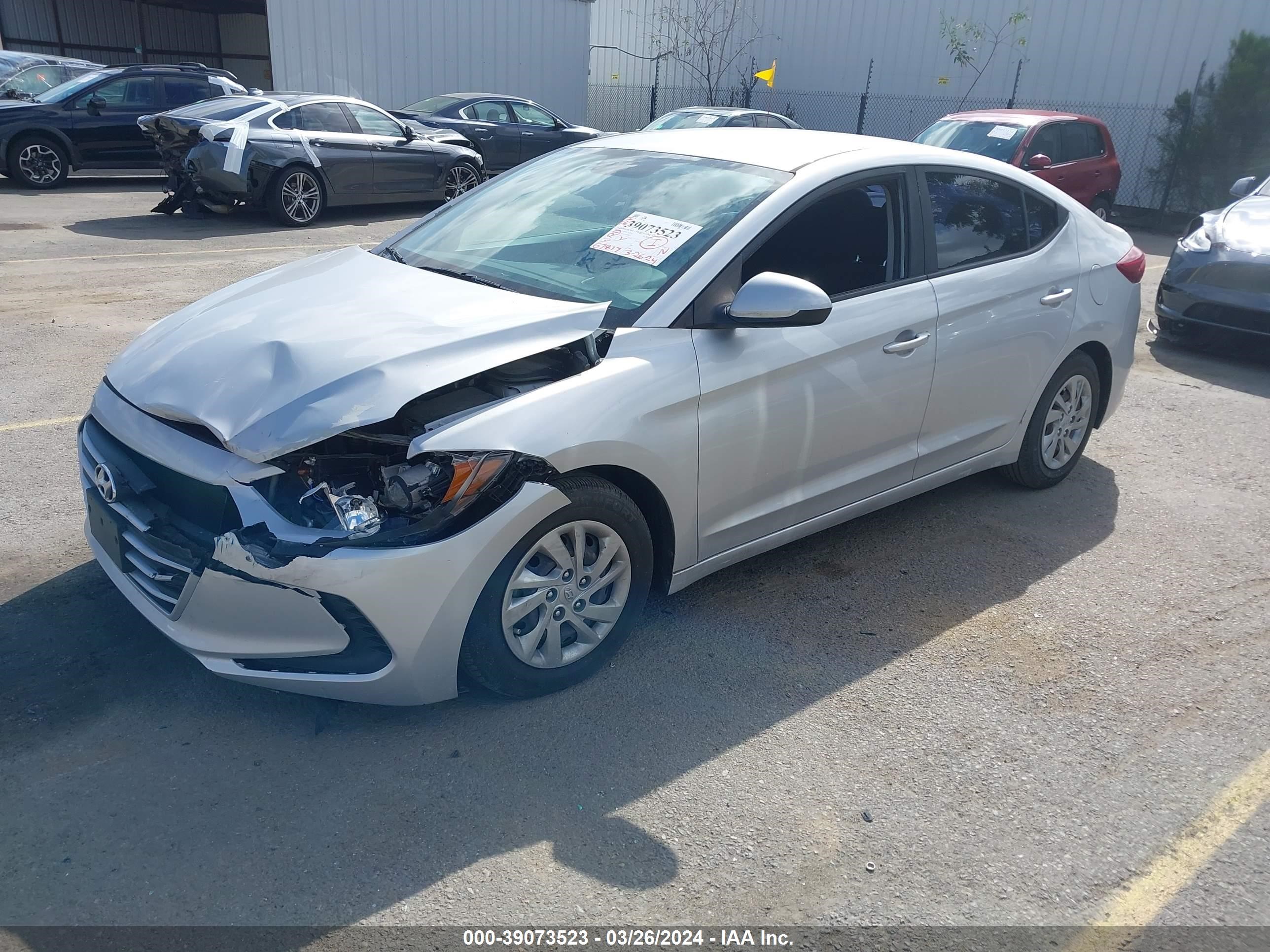 Photo 1 VIN: KMHD74LF2JU679967 - HYUNDAI ELANTRA 