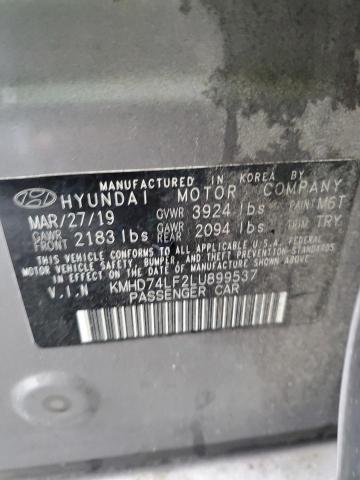 Photo 11 VIN: KMHD74LF2LU899537 - HYUNDAI ELANTRA SE 