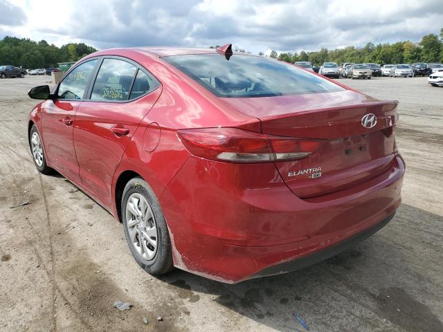 Photo 2 VIN: KMHD74LF3HU189599 - HYUNDAI ELANTRA SE 