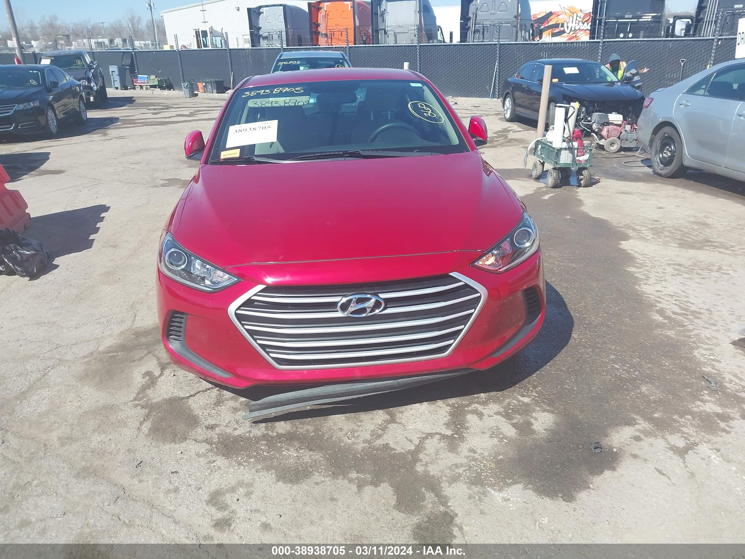 Photo 10 VIN: KMHD74LF3HU391844 - HYUNDAI ELANTRA 