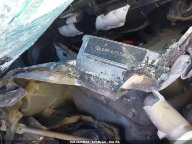 Photo 8 VIN: KMHD74LF3JU453362 - HYUNDAI ELANTRA 