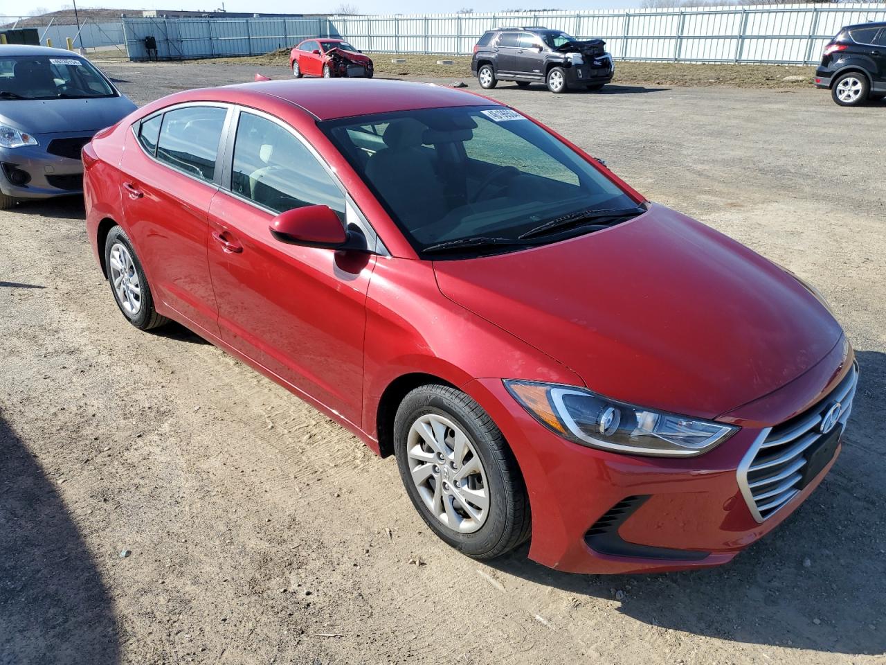 Photo 3 VIN: KMHD74LF4HU114281 - HYUNDAI ELANTRA 