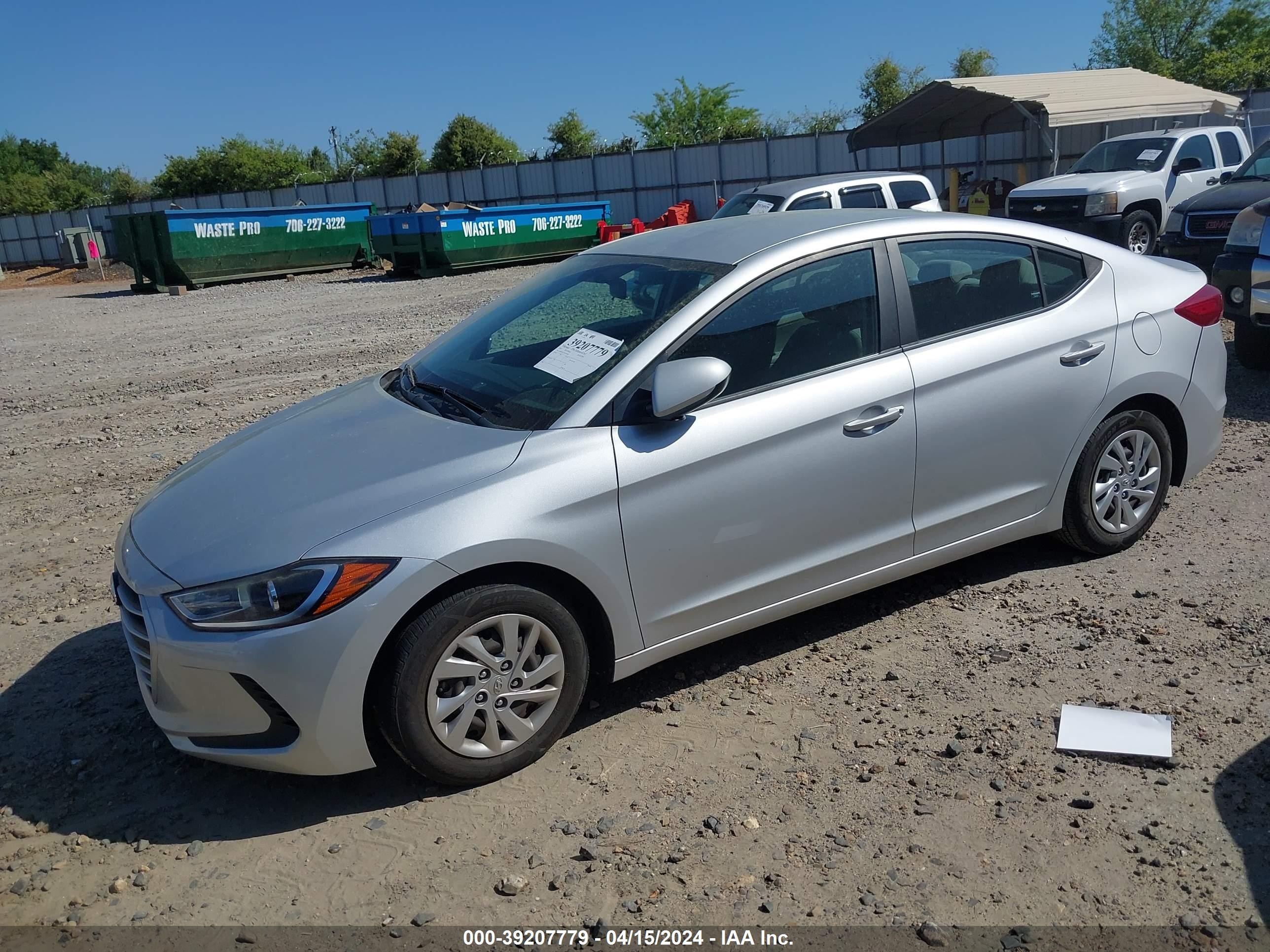 Photo 1 VIN: KMHD74LF5HU396768 - HYUNDAI ELANTRA 