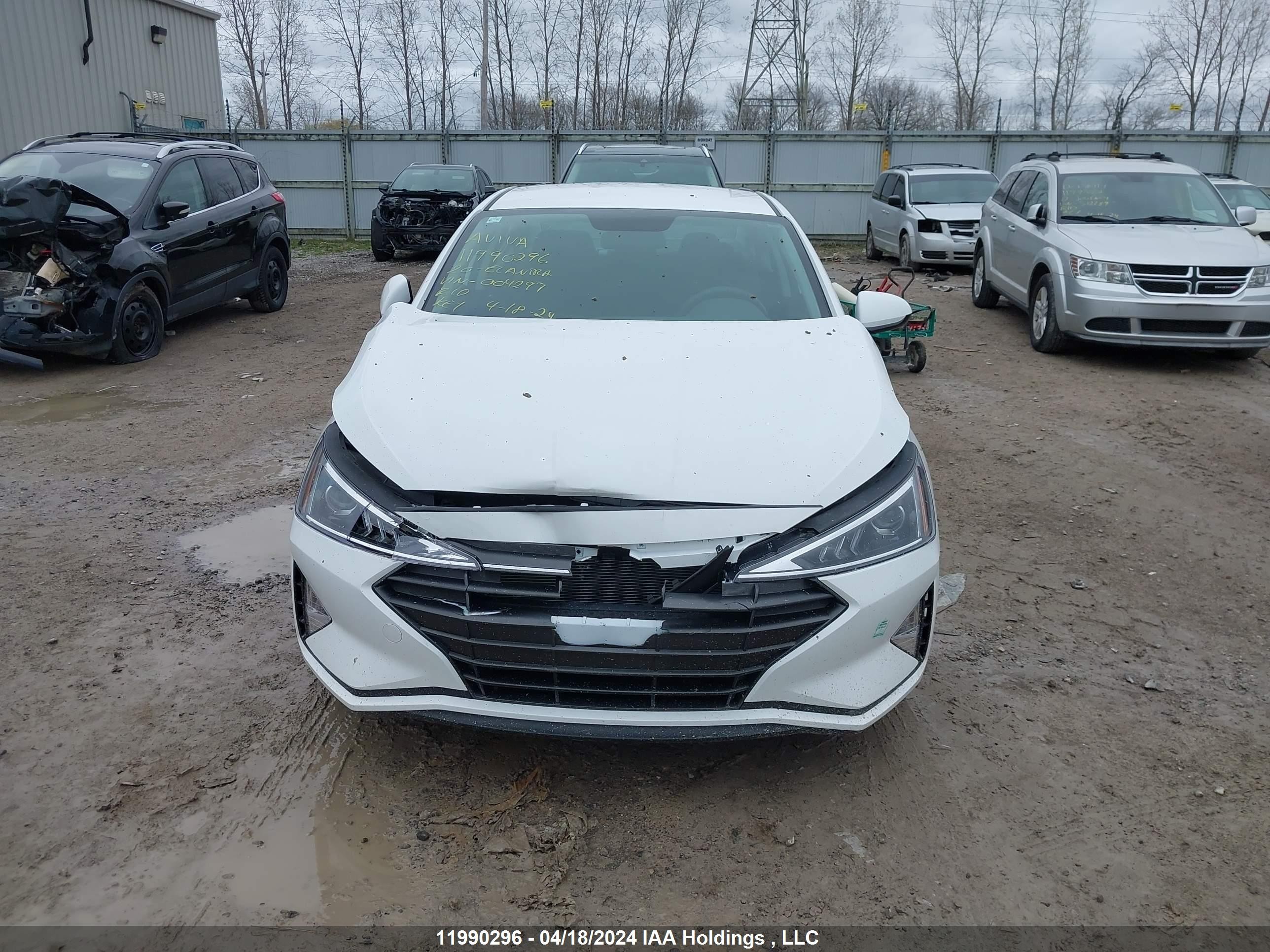 Photo 11 VIN: KMHD74LF5LU004297 - HYUNDAI ELANTRA 