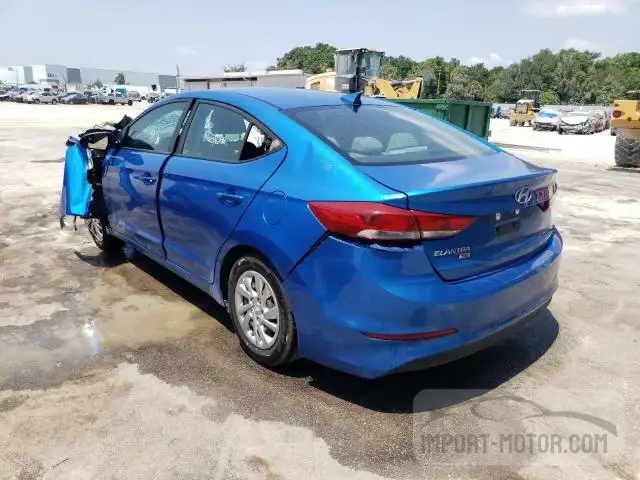 Photo 2 VIN: KMHD74LF6HU166690 - HYUNDAI ELANTRA 