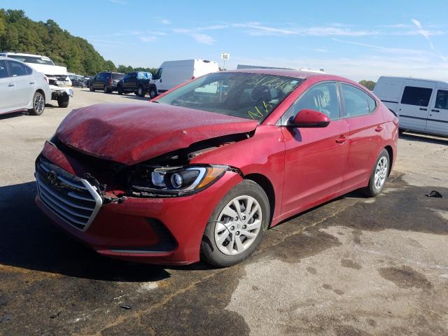 Photo 1 VIN: KMHD74LF6HU367618 - HYUNDAI ELANTRA SE 