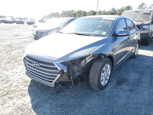 Photo 1 VIN: KMHD74LF6JU451492 - HYUNDAI ELANTRA SE 