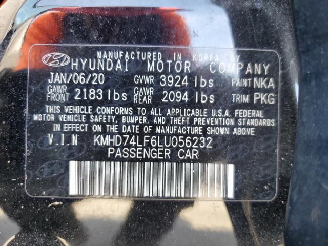 Photo 12 VIN: KMHD74LF6LU056232 - HYUNDAI ELANTRA SE 