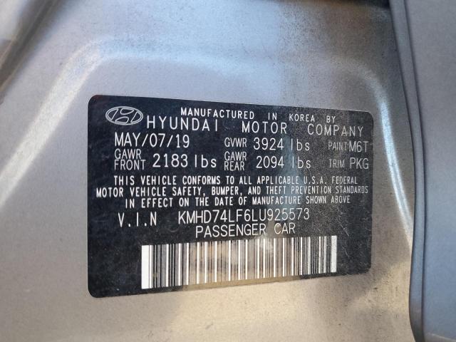 Photo 11 VIN: KMHD74LF6LU925573 - HYUNDAI ELANTRA SE 