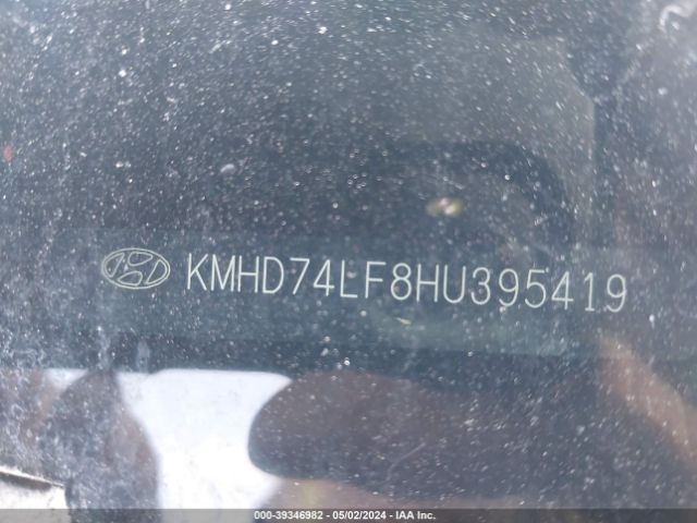 Photo 8 VIN: KMHD74LF8HU395419 - HYUNDAI ELANTRA 