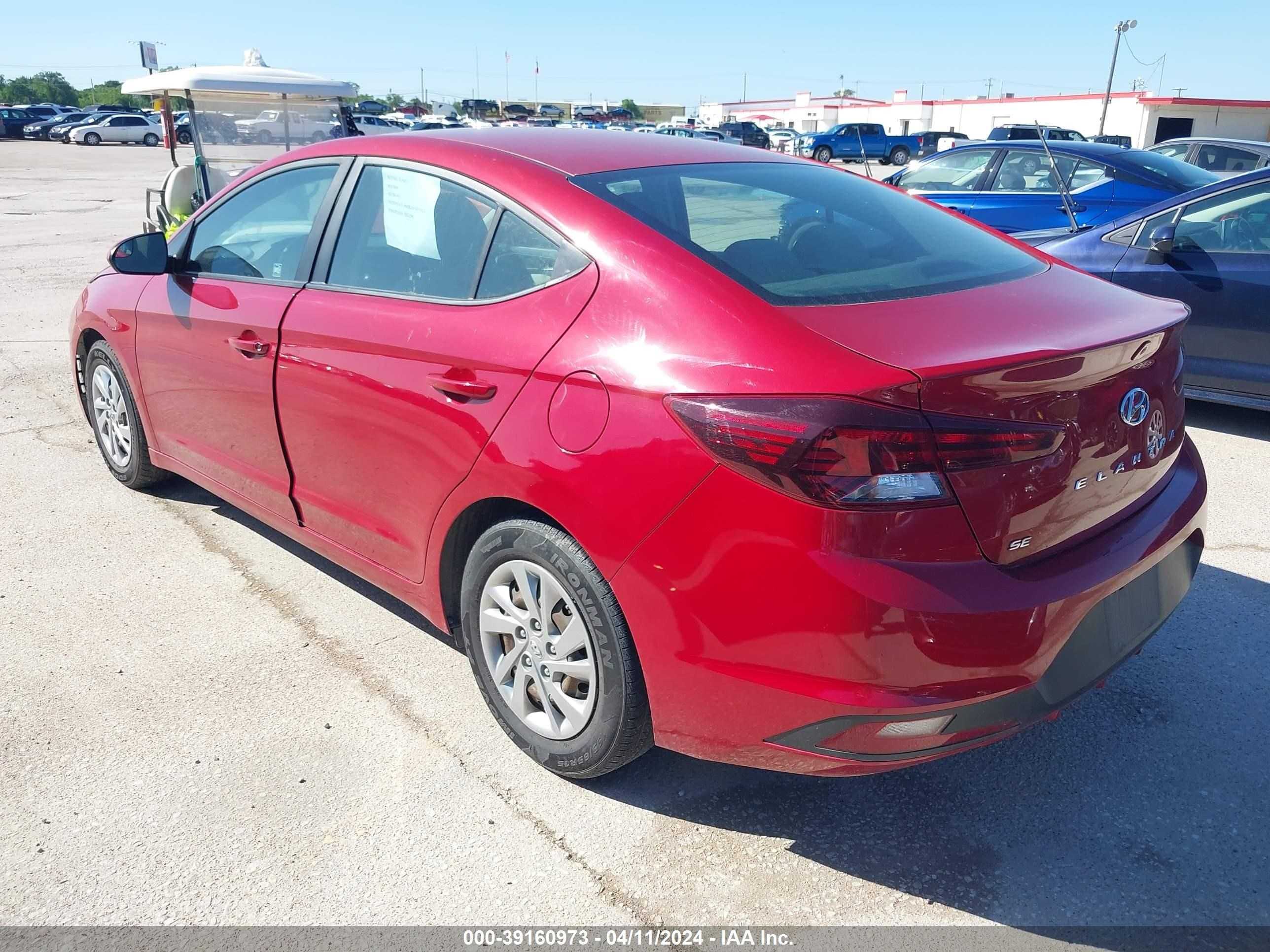 Photo 2 VIN: KMHD74LF8LU014239 - HYUNDAI ELANTRA SE 