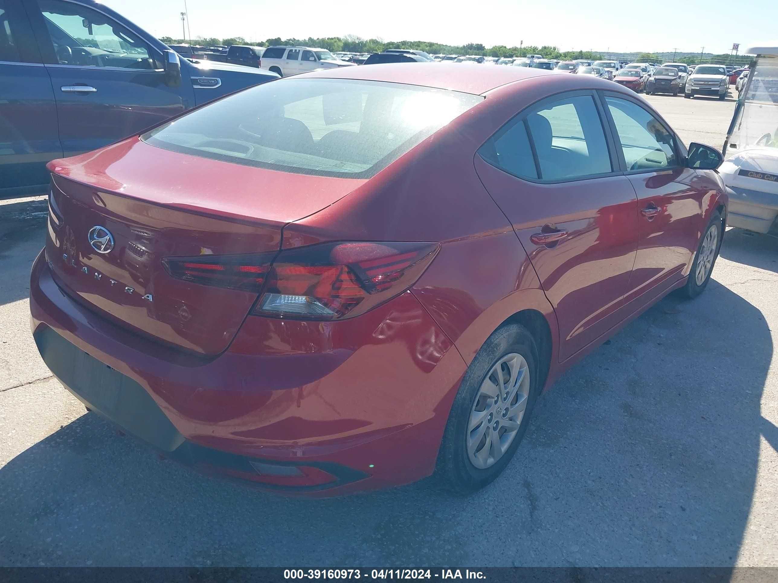 Photo 3 VIN: KMHD74LF8LU014239 - HYUNDAI ELANTRA SE 