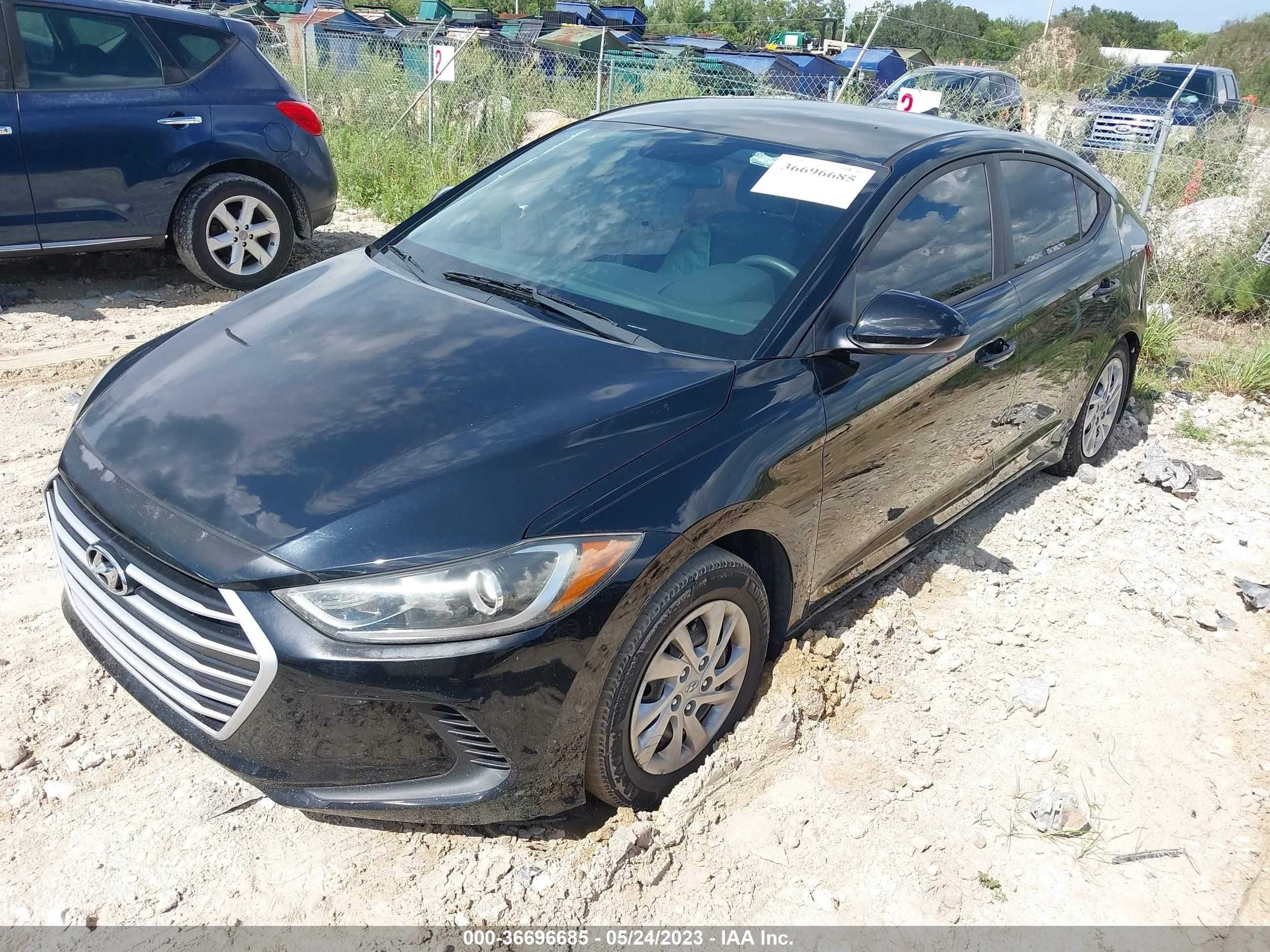 Photo 1 VIN: KMHD74LF9HU115314 - HYUNDAI ELANTRA 